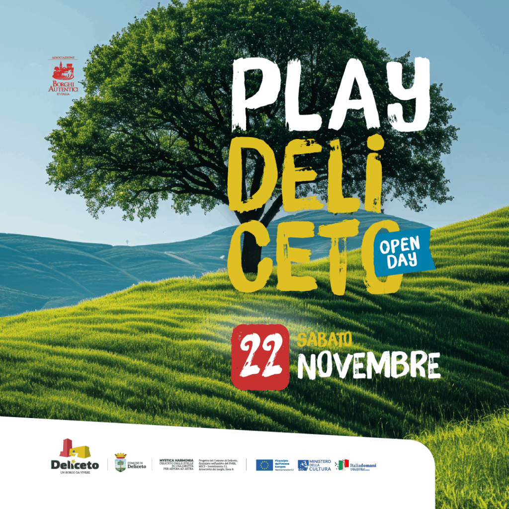 locandina Deliceto Play 22 novembre 2025